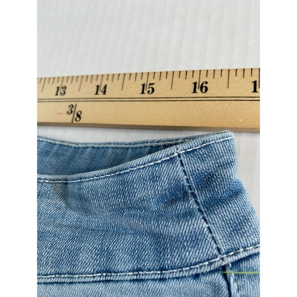 Chico's So Slimming Straight Leg Jean Size 8/10 Hippie Western Academia Beach - Picture 8 of 10